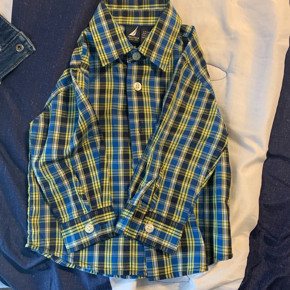 Kids button down
